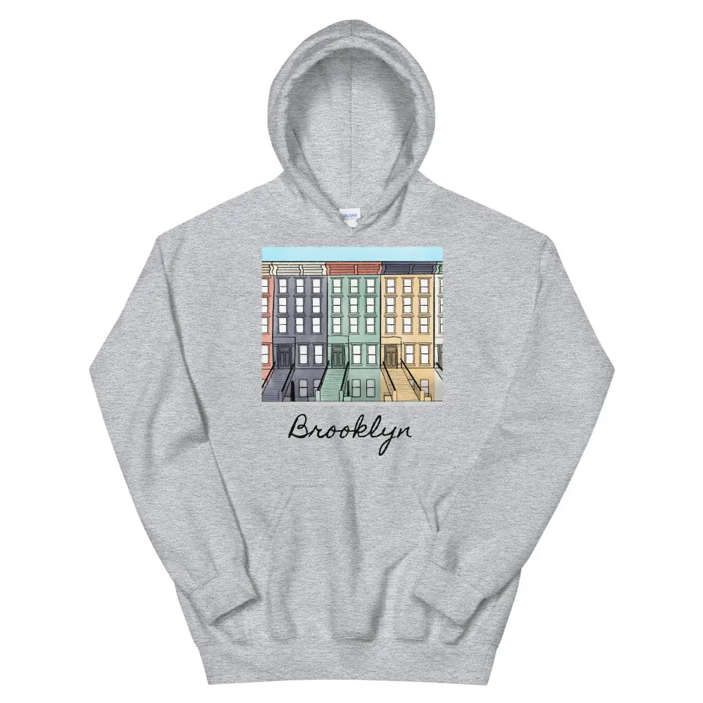 Brooklyn Brownstones Unisex Hoodie